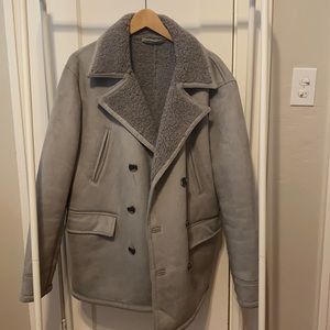 Zara Men’s Double Breasted Coat